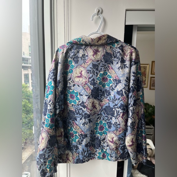 *VINTAGE* WHITEFISH BAY SILK JACKET - Picture 3 of 5